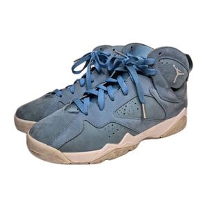 Nike Air Jordan 7 Retro Pantone University Blue Sneakers Youth 7 Womens 8.5